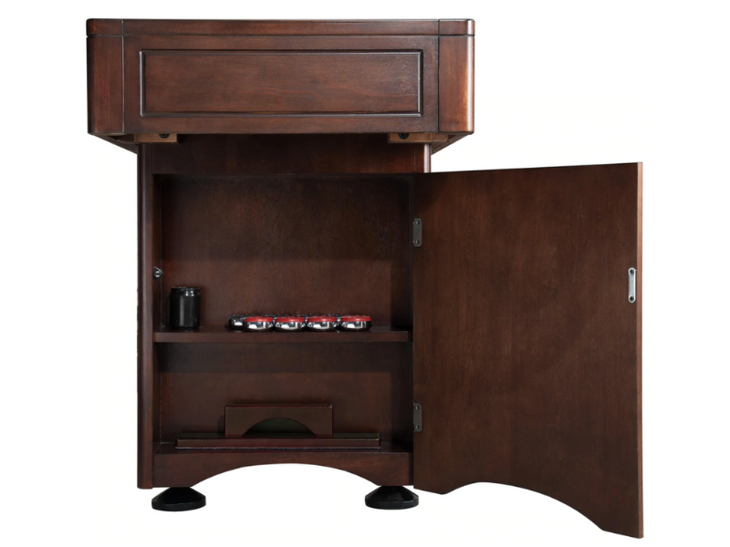 Hathaway Austin 9 Foot Shuffleboard Table's Storage Cabinet