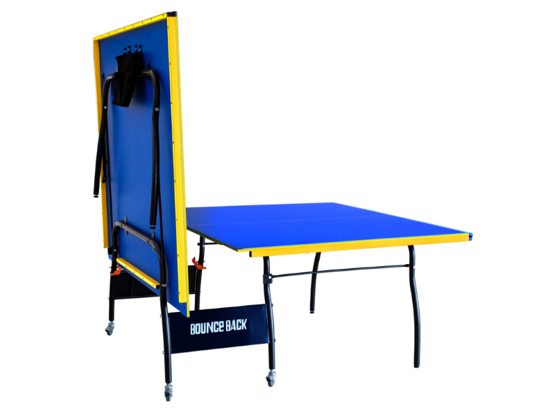 Hathaway Bounce Back 12mm Table Tennis Table Half Folded