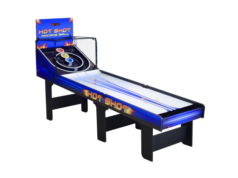 Hathaway Hot Shot 8 Foot Roll Hop and Score Arcade Game Table