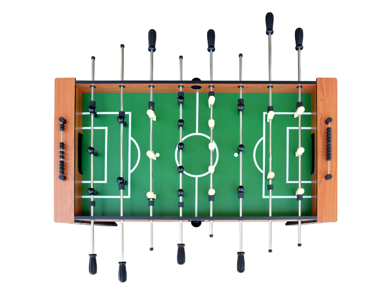 Hathaway Hurricane 54" Foosball Table's Top View