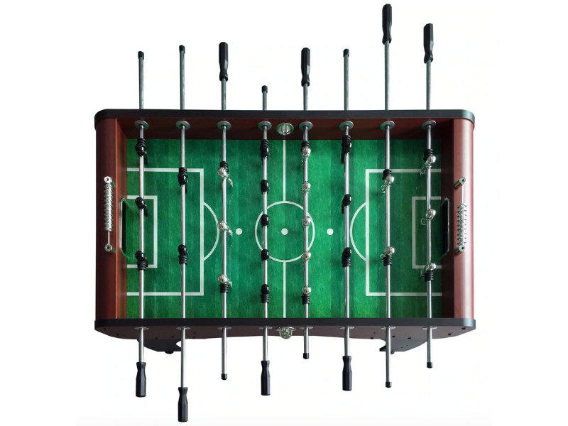Hathaway Metropolitan 54" Foosball Table's Playfield