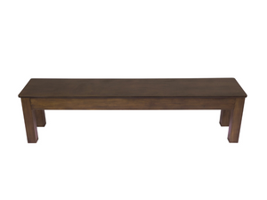 Imperial 76" Unpadded Storage Bench's Front View