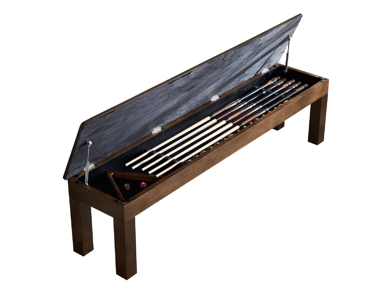Imperial 76" Unpadded Storage Bench Opened