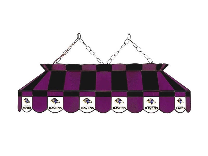 Imperial NFL 40" Stained Glass Pool Table Lamp