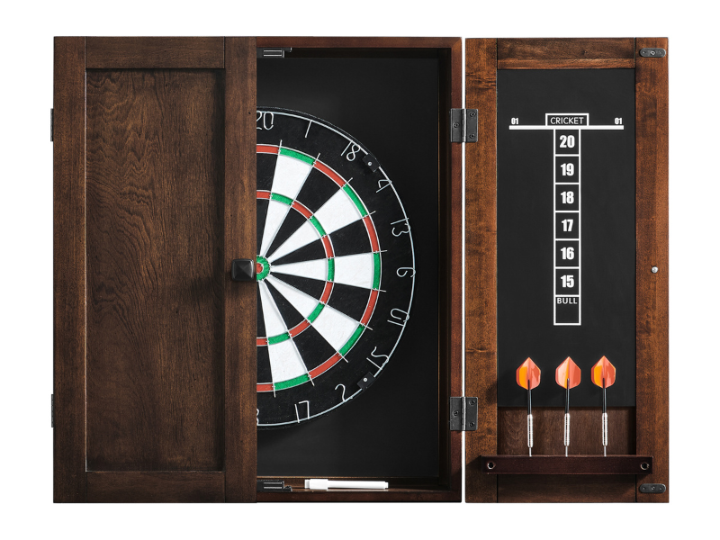 Imperial Dart Cabinet's Half-Opened in Whiskey