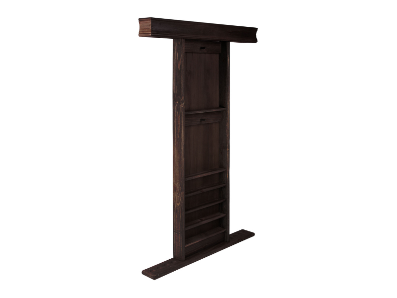 Imperial Deluxe Wall Rack' Side View
