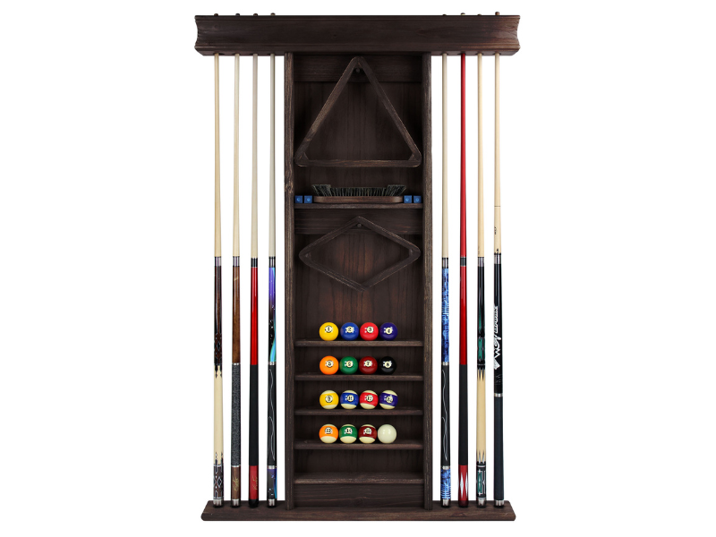 Imperial Deluxe Wall Rack in Weathered Dark Chestnut