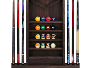 Imperial Deluxe Wall Cue Rack's Close-up View