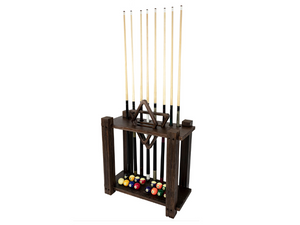 Imperial Rectangle Floor Rack in Weathered Dark Chestnut