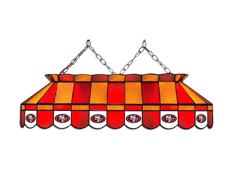 Imperial NFL 40" Stained Glass Pool Table Lamp