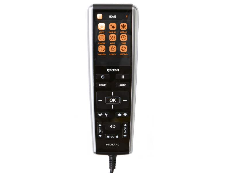Kyota Yutaka M898 4D Massage Chair's Remote