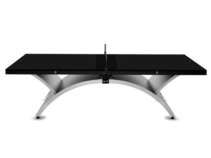 Killerspin Revolution SVR Platinum Black Indoor Table Side View