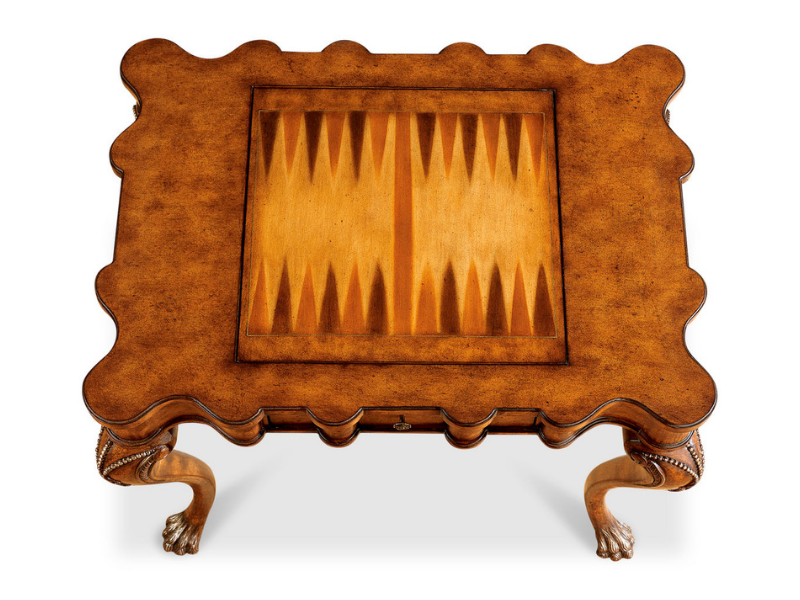 Butler Specialty Company Bianchi Traditional Game Table's Backgammon Side