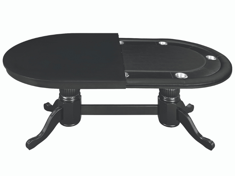 RAM Game Room 84" Texas Hold'em Game Table With Dining Top