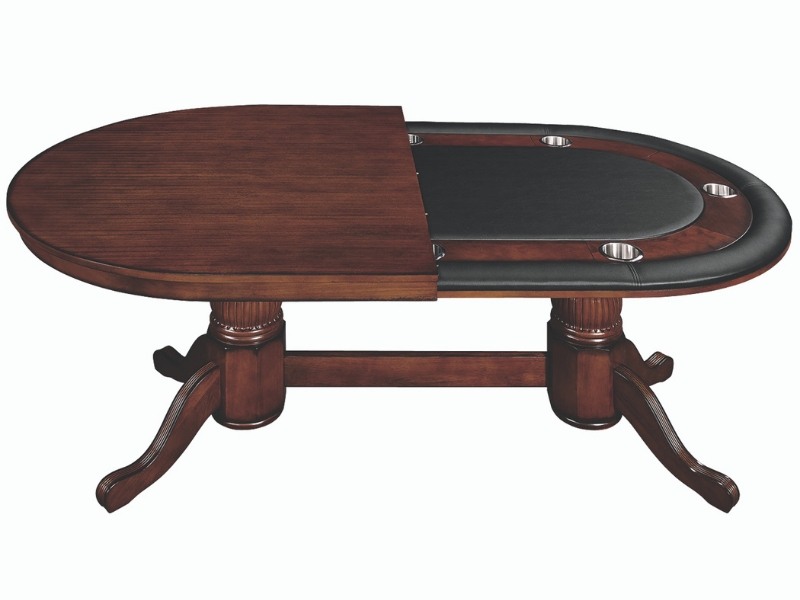 RAM Game Room 84" Texas Hold'em Game Table With Dining Top