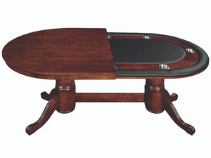 RAM Game Room 84" Texas Hold'em Game Table With Dining Top