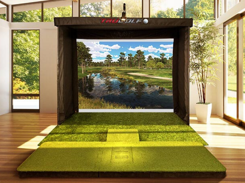 TruGolf Vista 10 Golf Simulator on Display