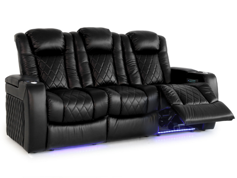 Valencia Tuscany Console Home Theater Seating Row of 3