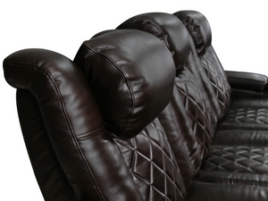 Valencia Tuscany Console Home Theater Seating's Motorized Headrest