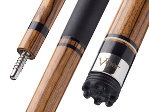 Viper Naturals Zebrawood Billiard/Pool Cue Stick
