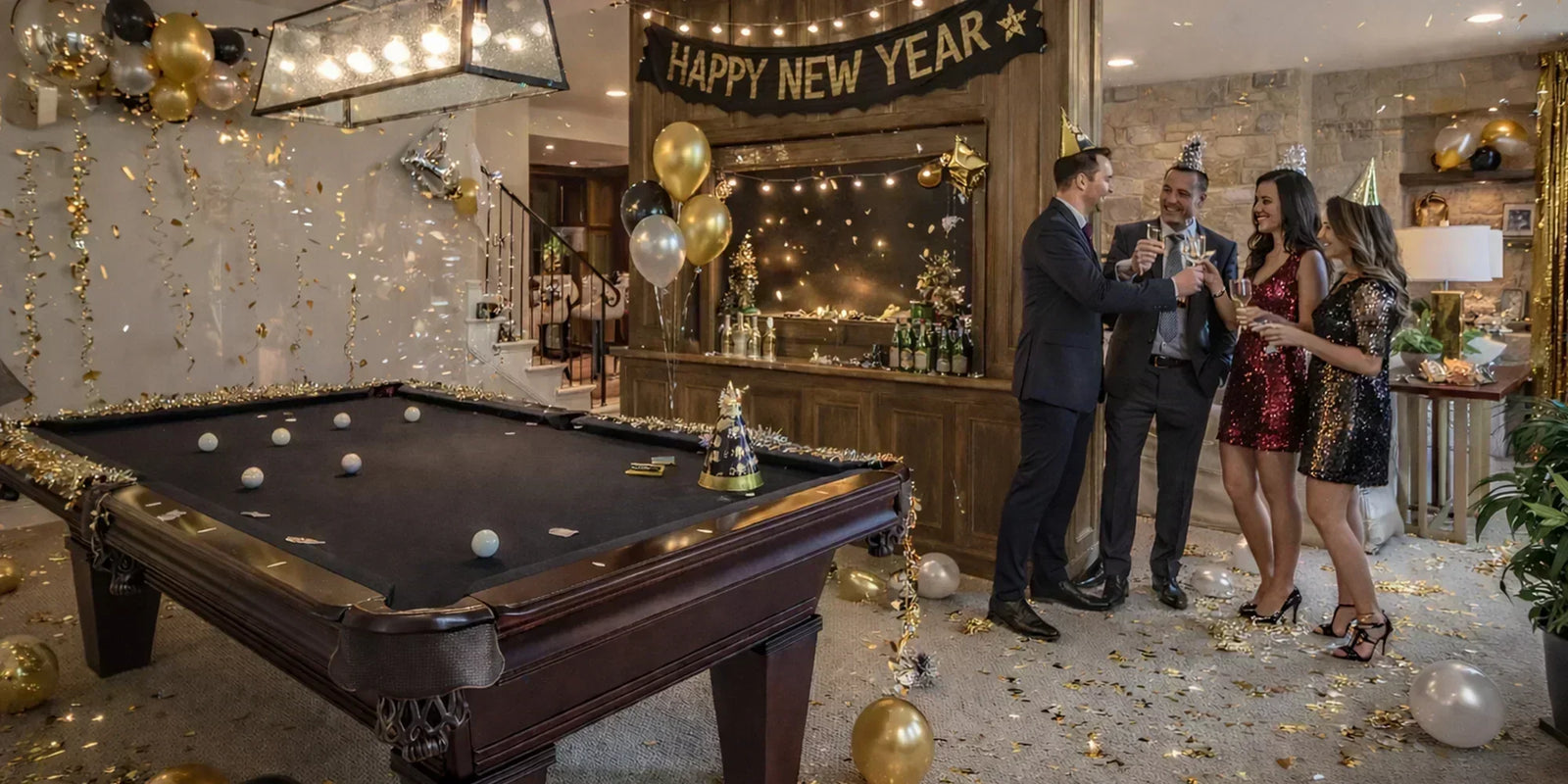 Game Room Party Checklist for New Year’s Eve