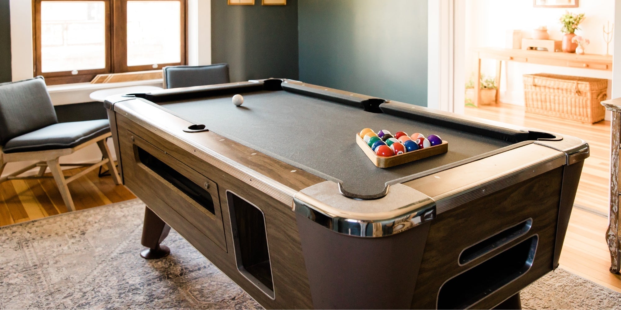Modern Pool Tables for an Office or Lounge Area