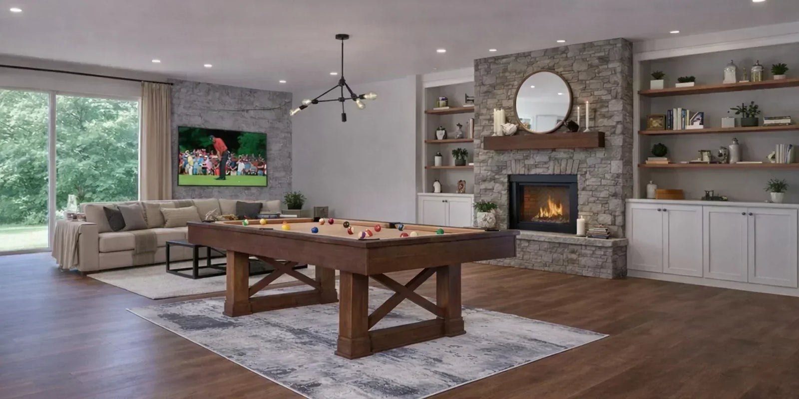 Pool Table in the Living Room: Yes or No?