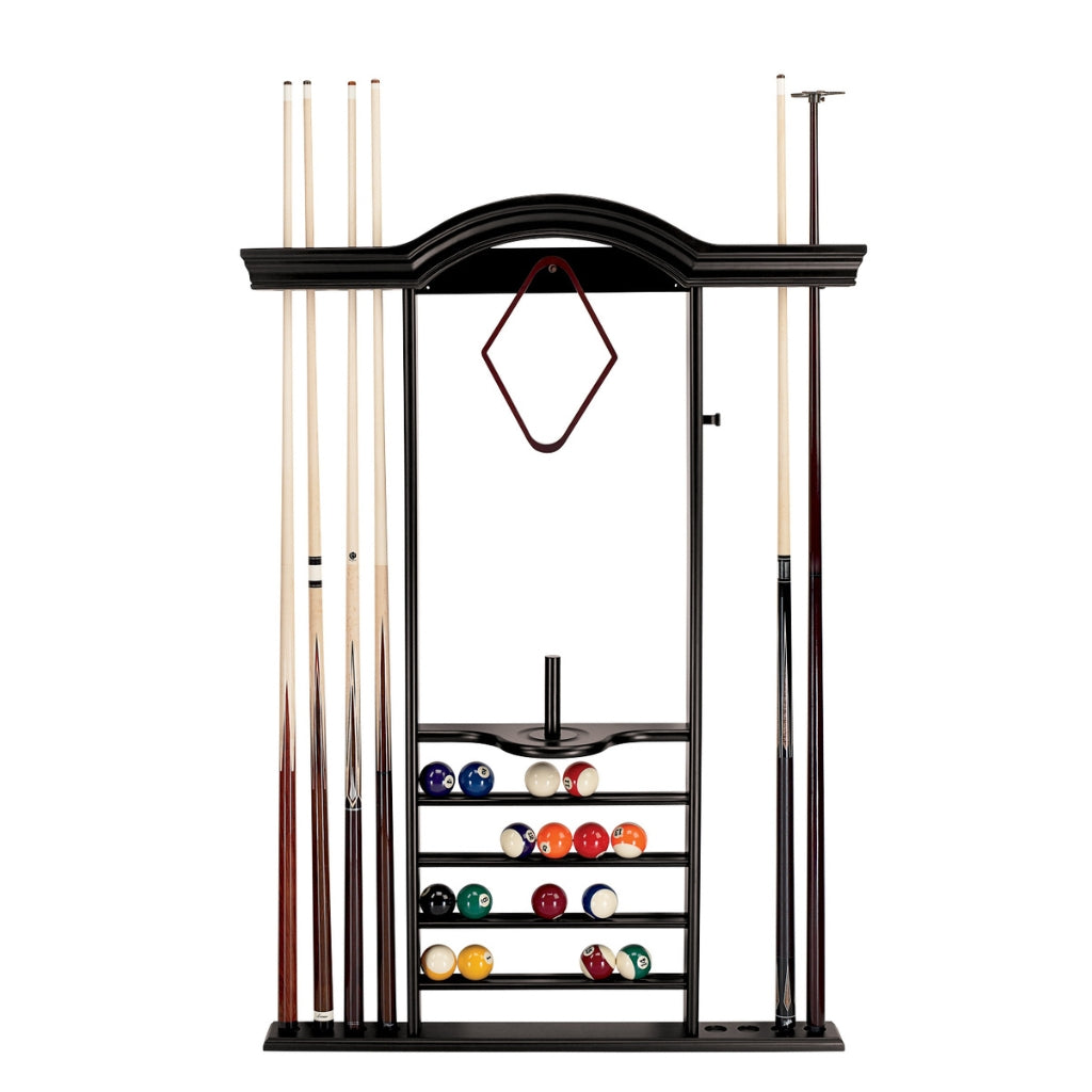 American Heritage 7-Cue Wall Rack - Game Room Spot