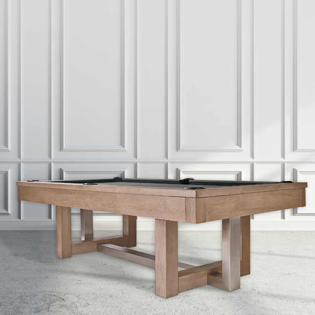 American Heritage Abbey 8 Foot Pool Table display - Game Room Spot