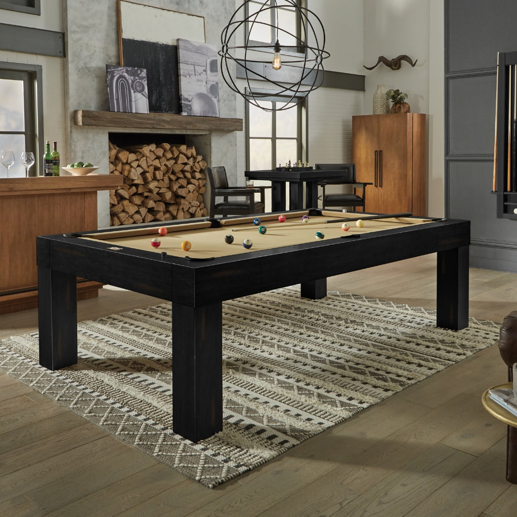 American Heritage Alta Pool Table in Peppercorn - Game Room Spot