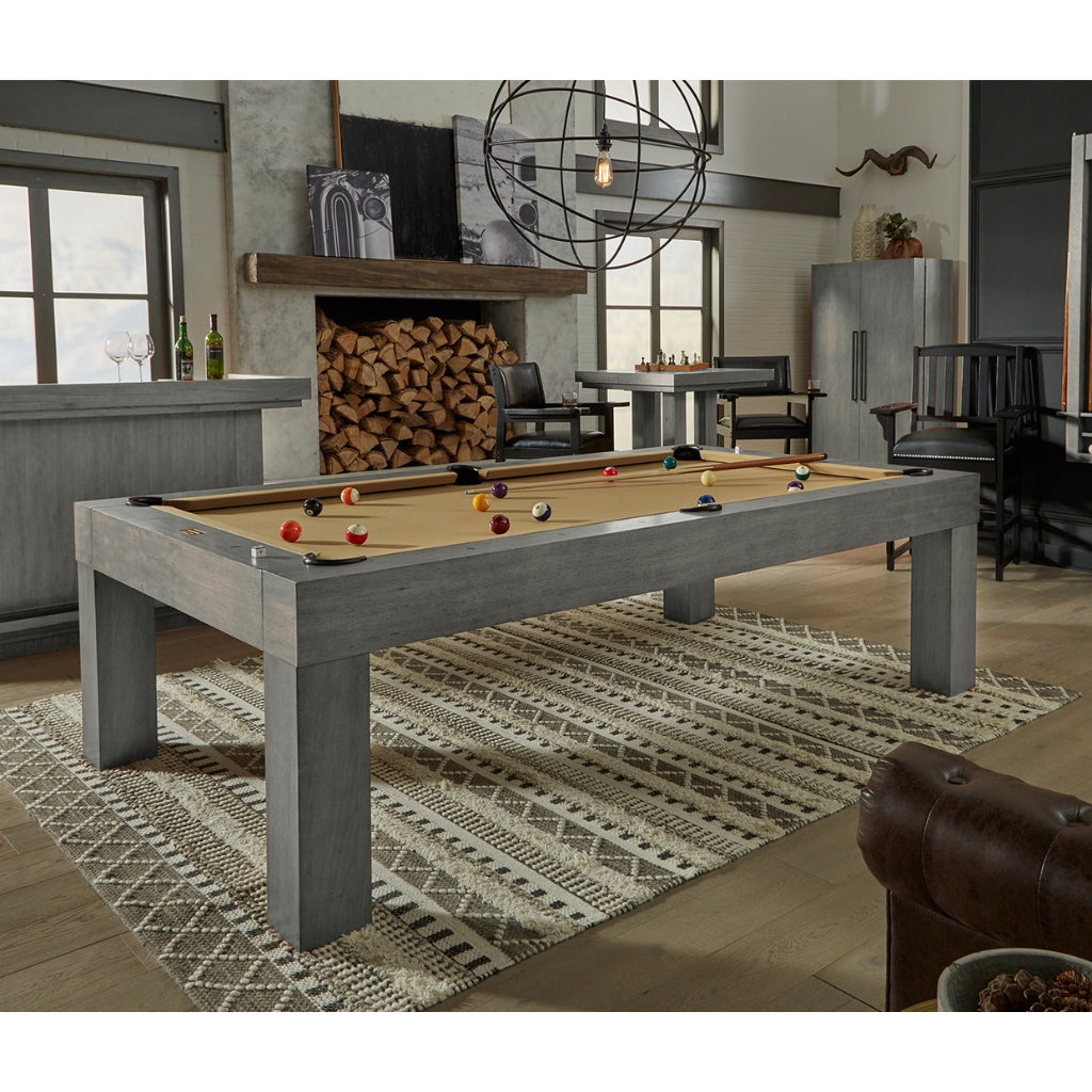 American Heritage Billiards Alta Pool Table in Charcoal - Game Room Spot