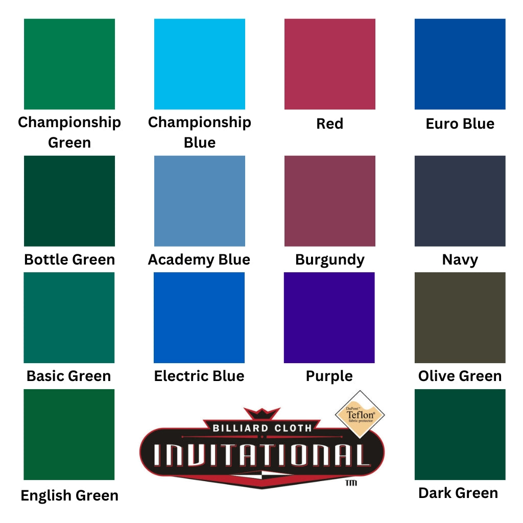  American Heritage Austin 7 Foot Pool Table Cloth options - Game Room Spot