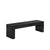 American Heritage Dining Storage Bench in Black - Game Room Spot