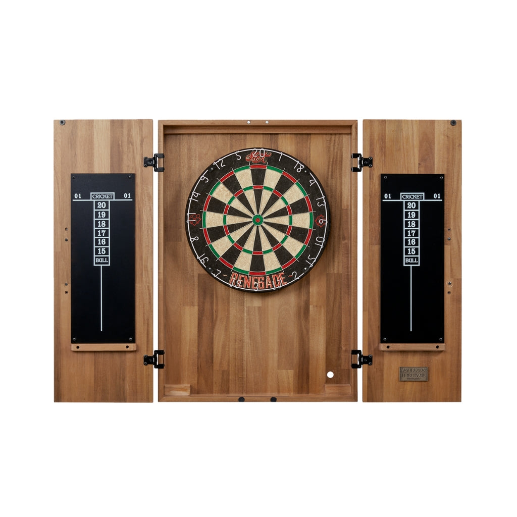 American Heritage Knoxville Dartboard Cabinet - Game Room Spot