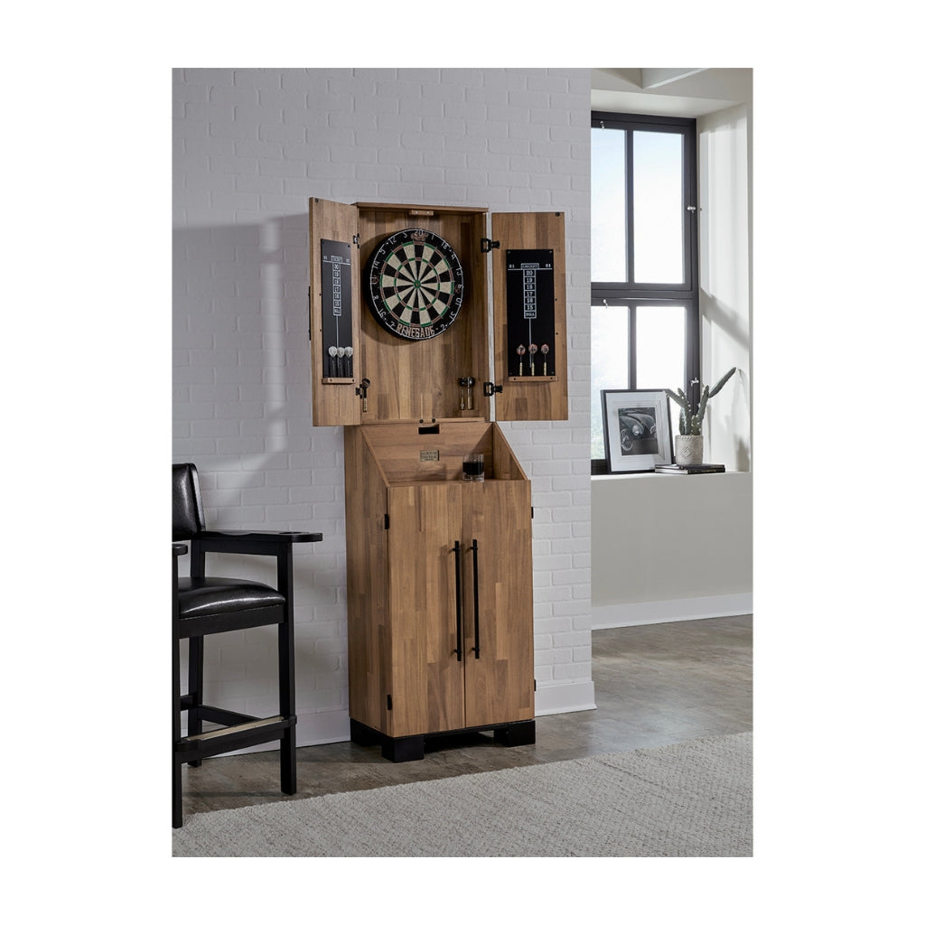 American Heritage Knoxville Standup Dartboard Cabinet - Game Room Spot