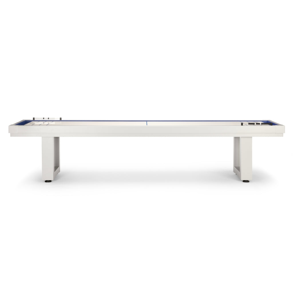American Heritage Lanai 12 Foot Outdoor Shuffleboard Table Side - Game Room Spot