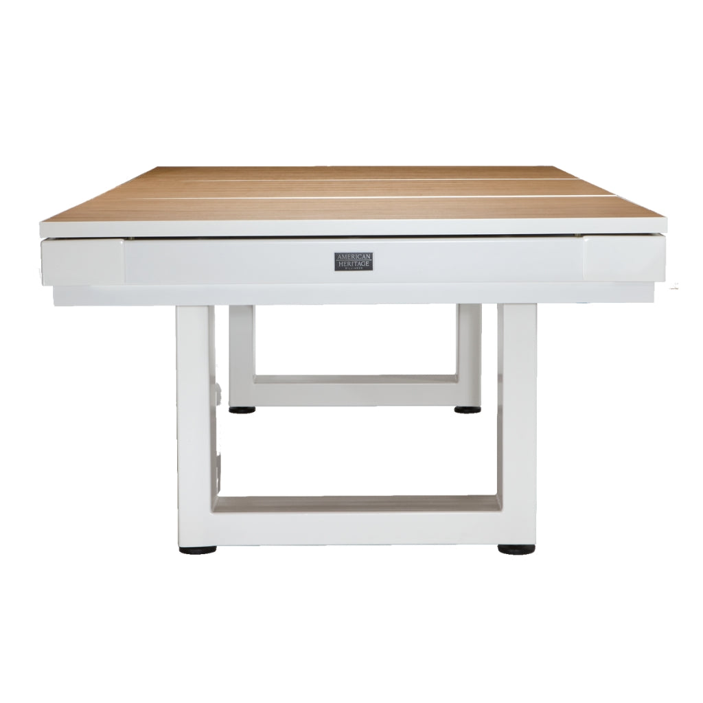 American Heritage Lanai Outdoor Dining Top Opened Front - Game Room Spot