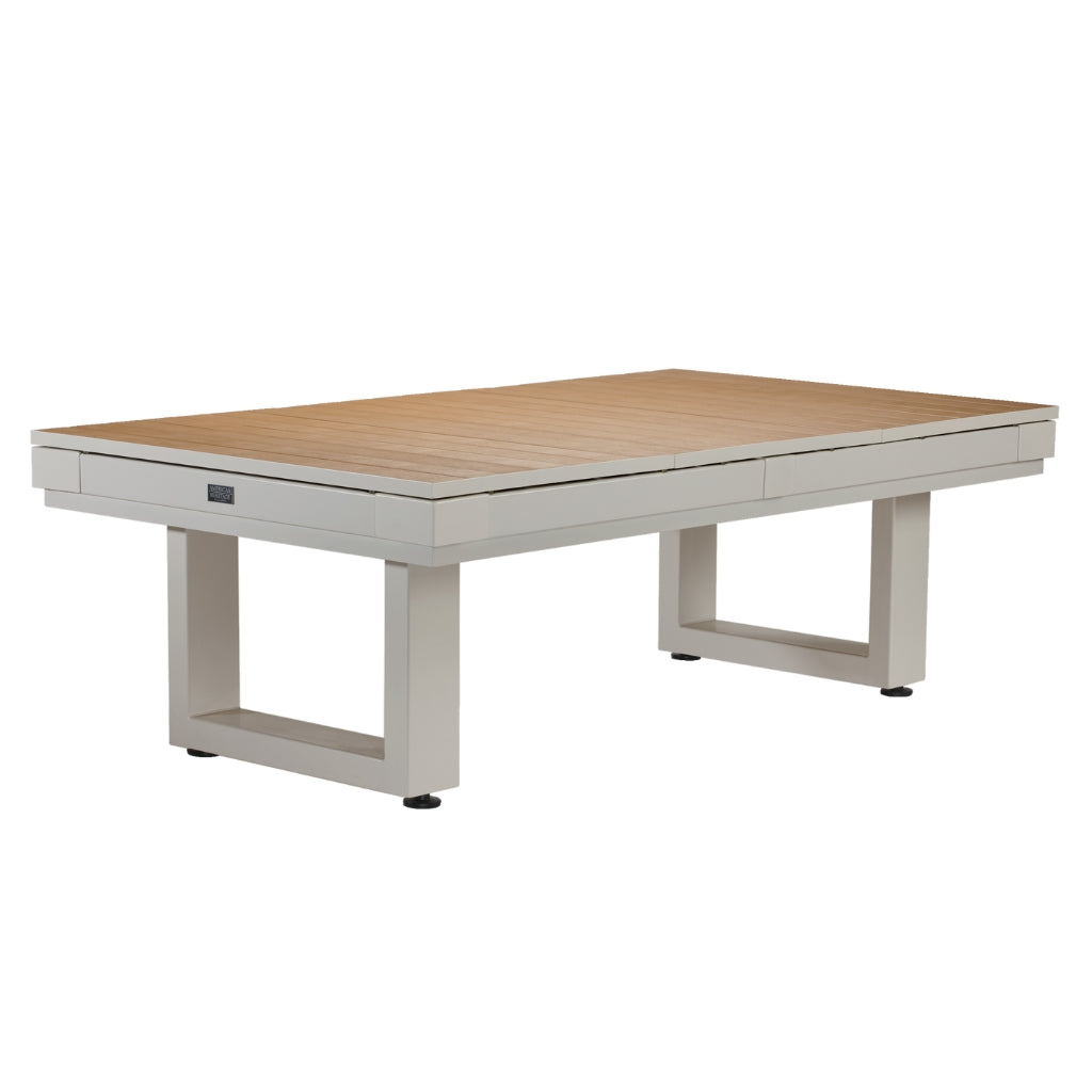 American Heritage Lanai Outdoor Dining Top in Oyster Grey - Game Room Spot