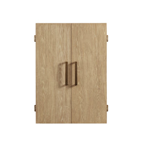 American Heritage Port Royal Dartboard Cabinet closed - Game Room Spot