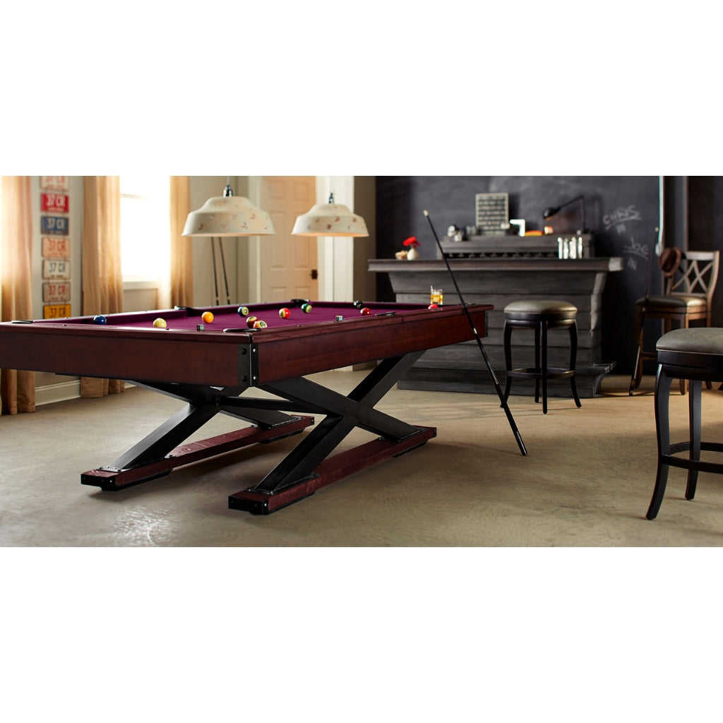 American Heritage Quest Pool Table display - Game Room Spot