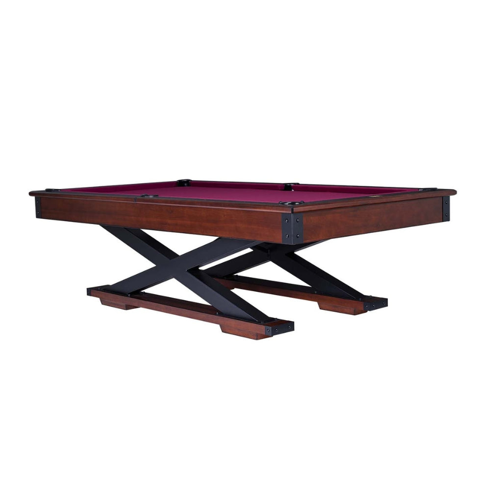 American Heritage Quest Pool Table front - Game Room Spot