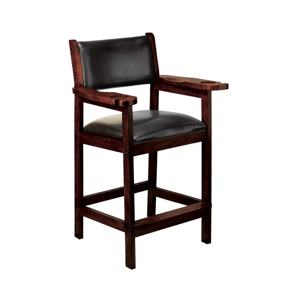American Heritage Spectator Chair in Cherry - Game Room Spot