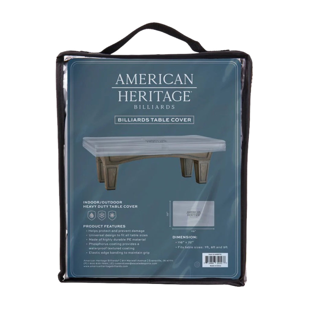 American Heritage Table Cover - Game Room Spot
