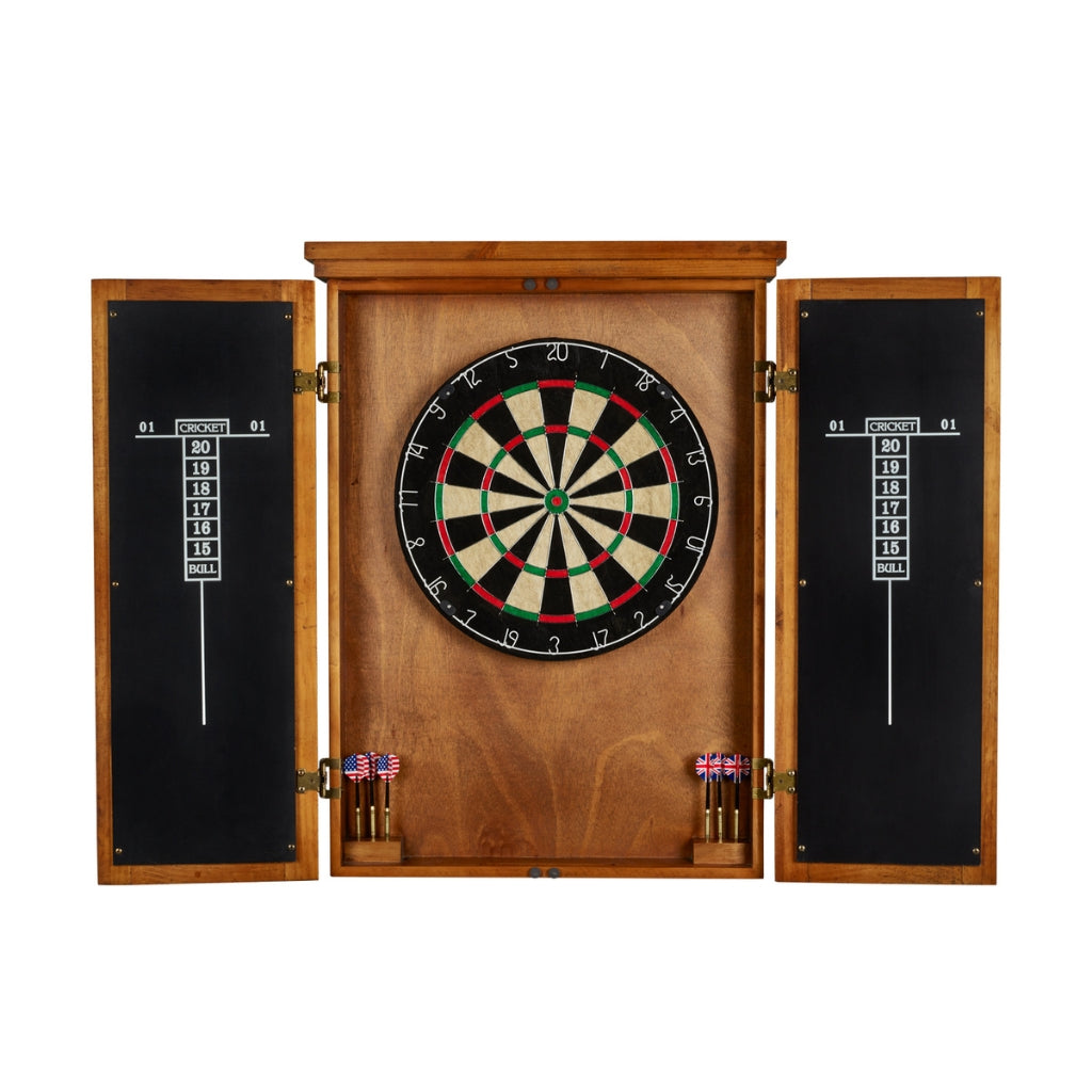 American Heritage Turnberry Dartboard Cabinet - Game Room Spot