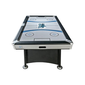 American Heritage Wicked Ice Air Hockey Table front - Game Room Spot