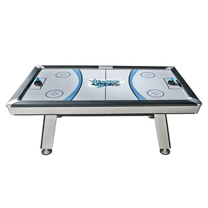 American Heritage Wicked Ice Air Hockey Table side - Game Room Spot