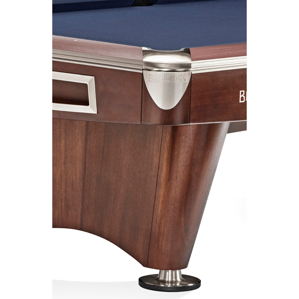 Brunswick Gold Crown VI Tournament Pool Table in Mahogany Pocket - Game Room Spot