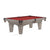 Brunswick Allenton Driftwood Pool Table in Cardinal Red - Game Room Spot
