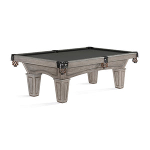 Brunswick Allenton Driftwood Pool Table in Charcoal Grey - Game Room Spot