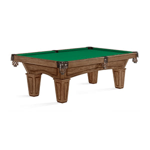 Brunswick Allenton RDB Pool Table in Brunswick Green - Game Room Spot